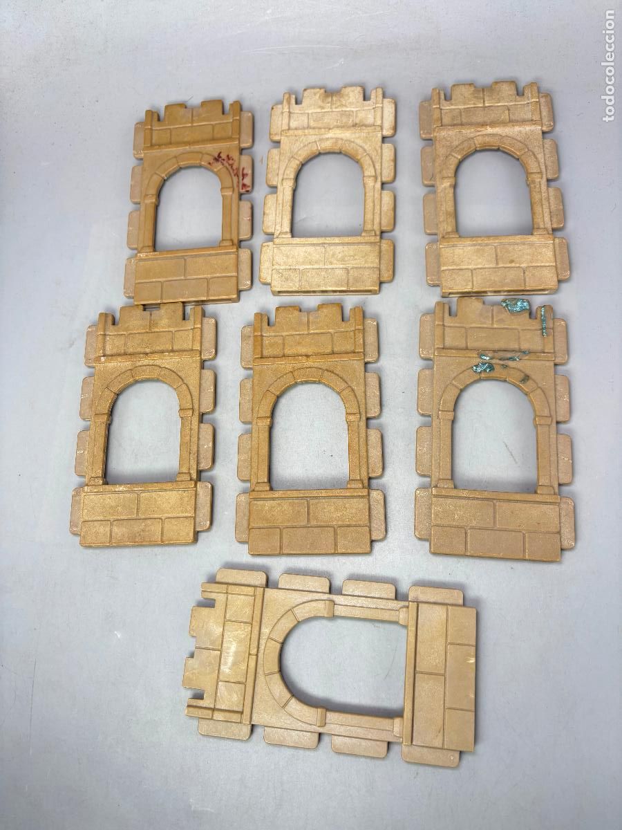 Playmobil: Playmobil pared hueco ventana casa medieval Castillo