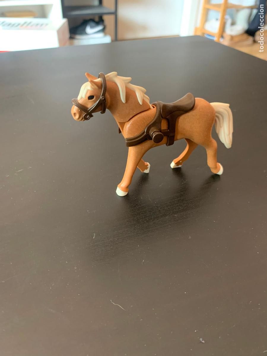 Playmobil: caballo playmobil de tiro