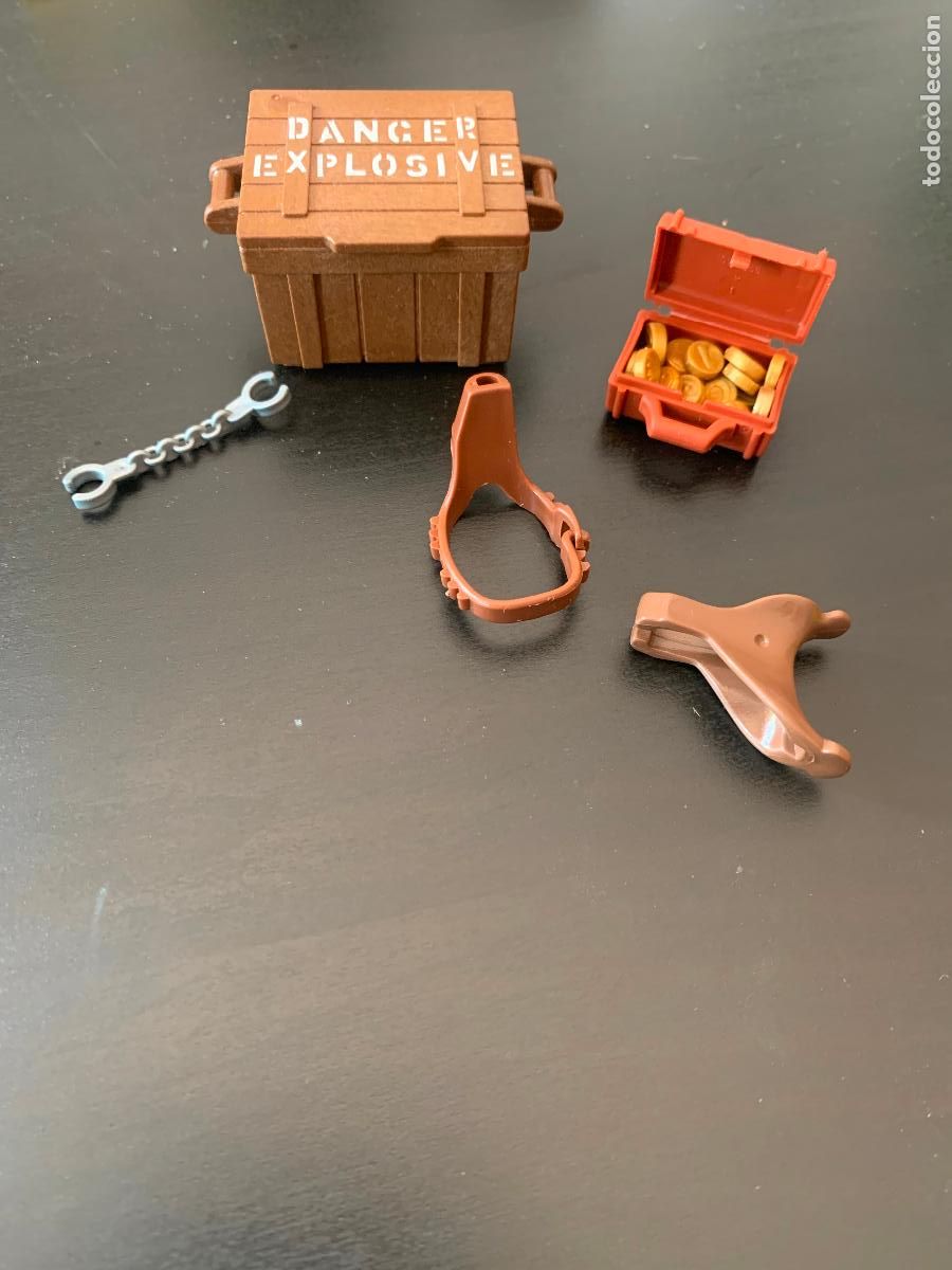 Playmobil: Oeste playmobil cartuchera cofre monedas esposas etc