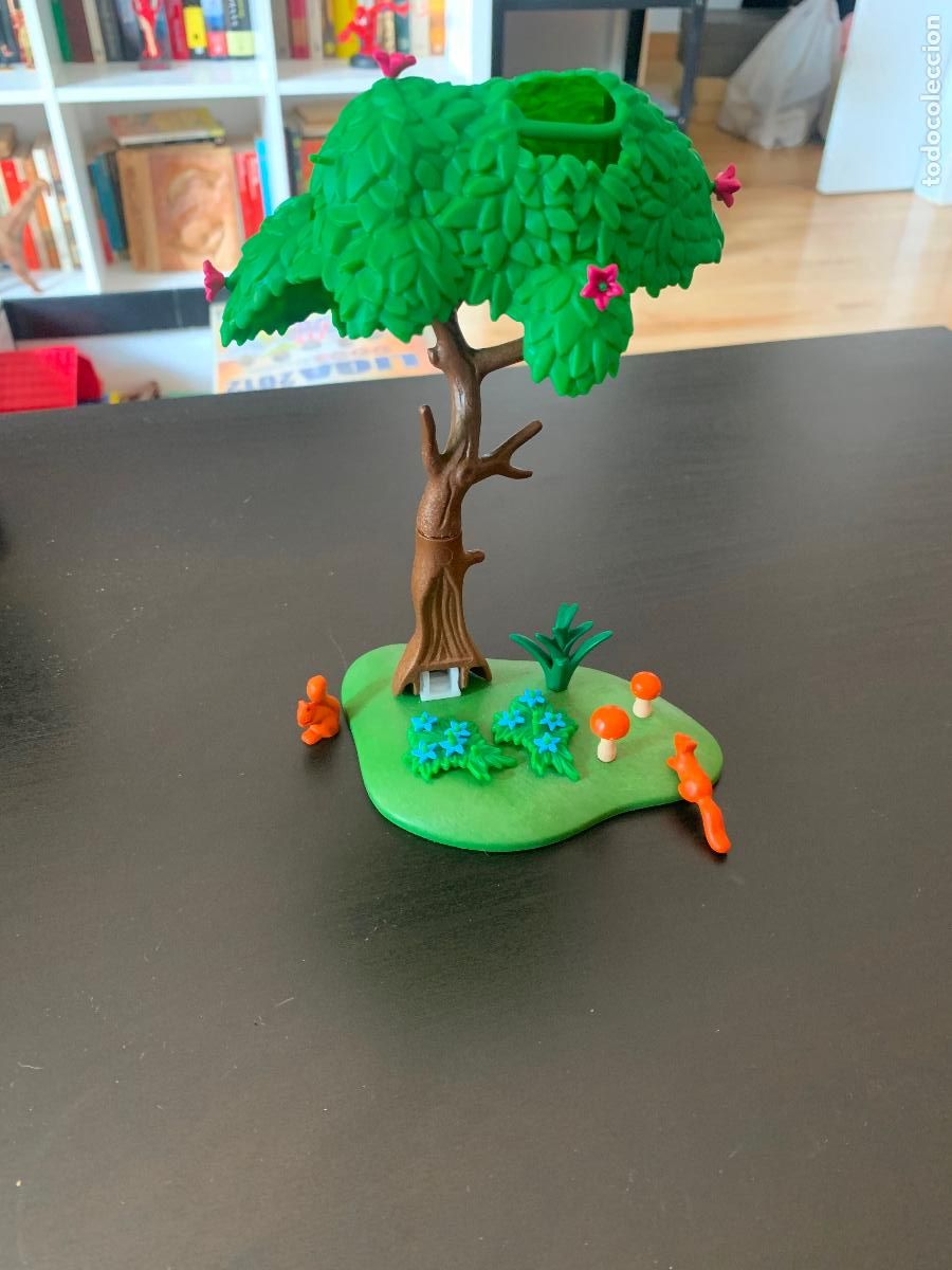 Playmobil: &Aacute;rbol abatible playmobil ardillas