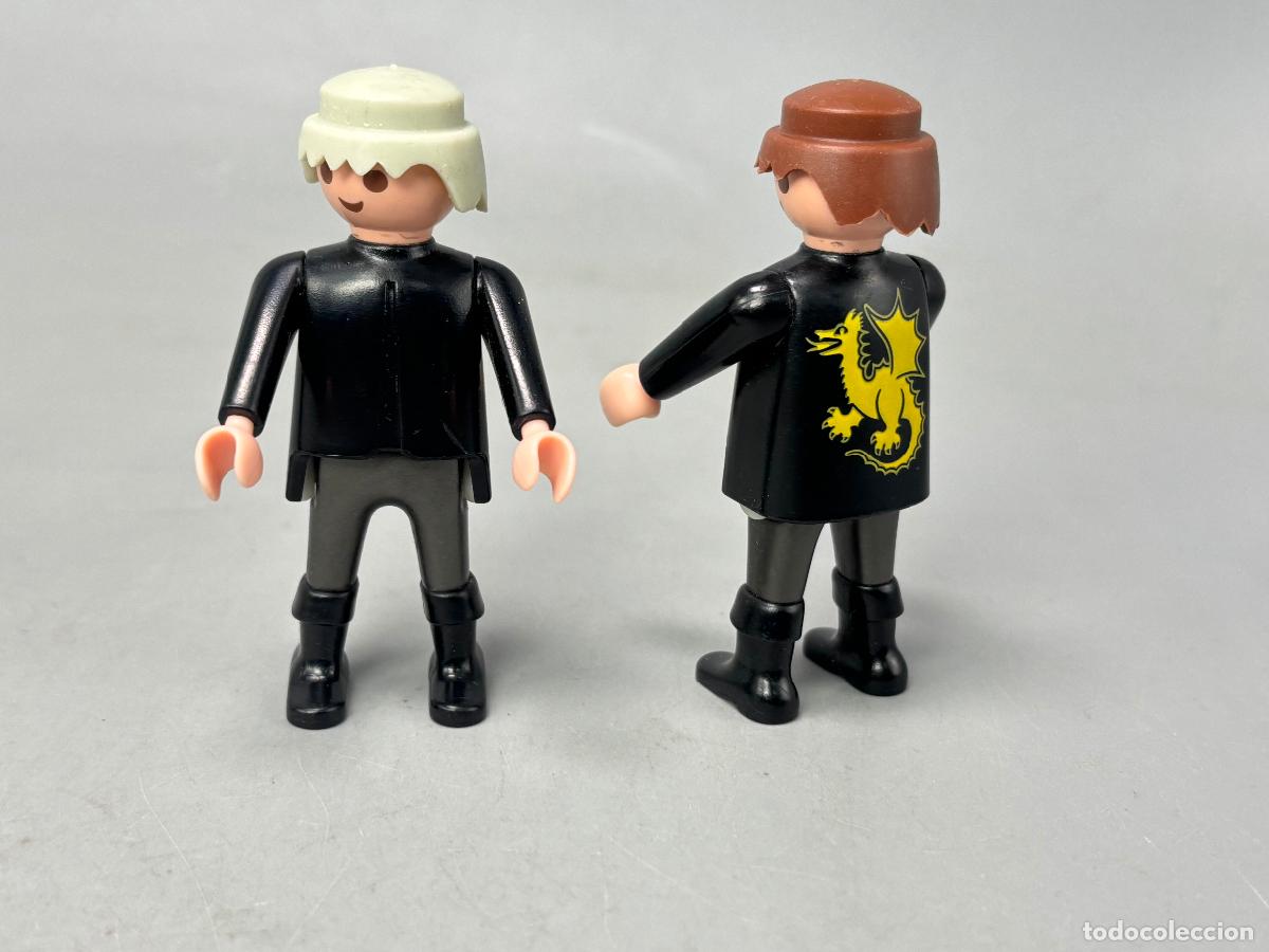 Playmobil: Playmobil lote figura soldado caballero del drag&oacute;n medieval