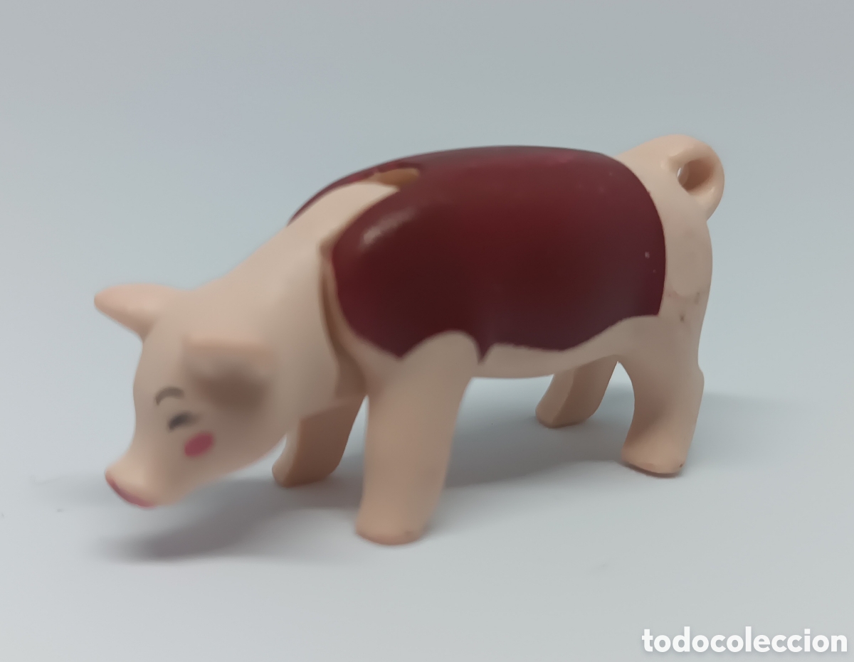 Playmobil: Playmobil Cerdo Peque&ntilde;o Granja Belen