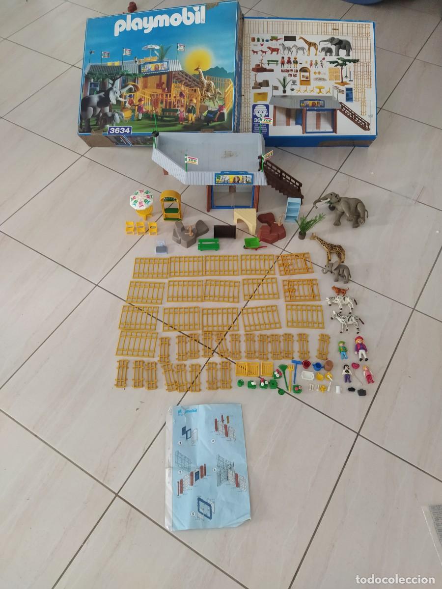 Playmobil: PLAYMOBIL 3634 ZOO ANIMALES INCOMPLETO