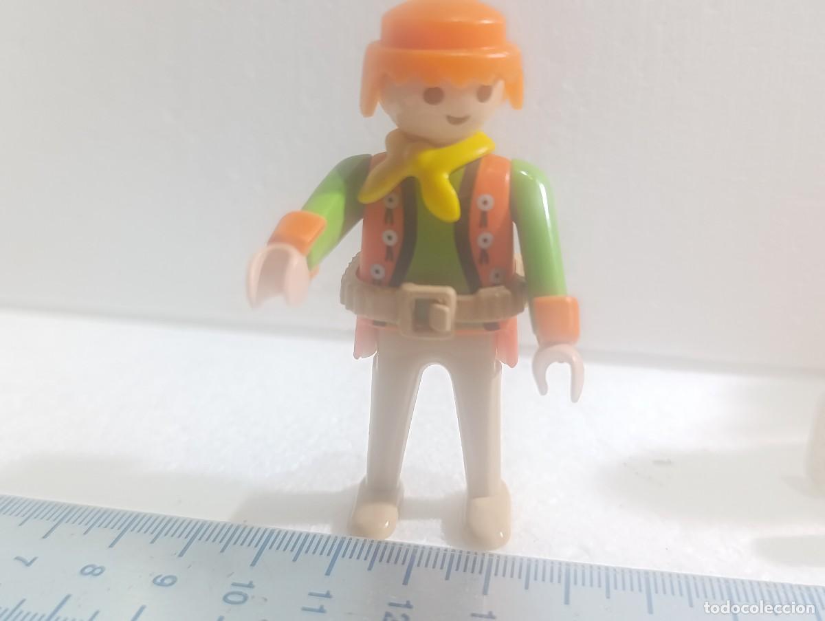 Playmobil: - MU&Ntilde;ECO - ESCOPETA - ARMA - SOMBRERO - CASCO - PLAYMOBIL - FIGURA - ANIMAL -