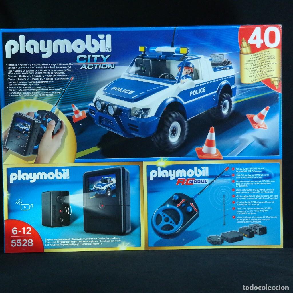 Playmobil: Playmobil ref.5528 completo caja cerrada RAREZA 4x4+Set Camara+Modulo RC=Gran Set Aniversario ☼