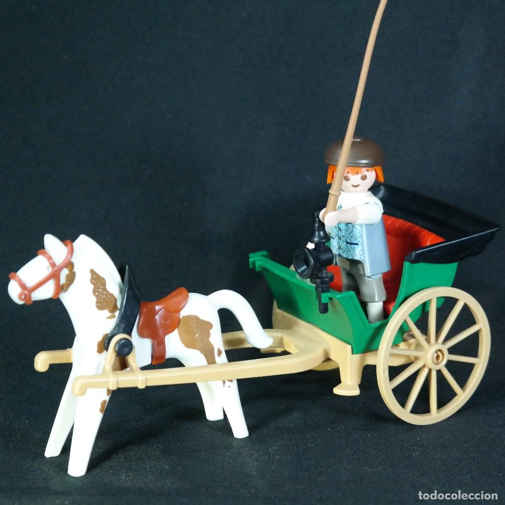 Playmobil: Playmobil calesa verde con figura ☼