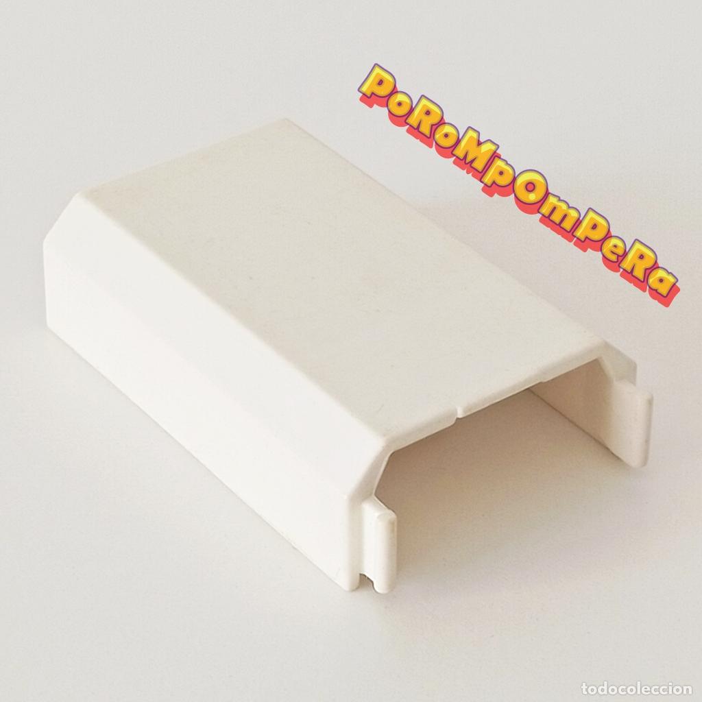 Playmobil: PLAYMOBIL CUBIERTA BLANCA EQUIPAMIENTO EL&Eacute;CTRICO EDIFICIO 4062 7422 7423 PIEZA PARED CG6C