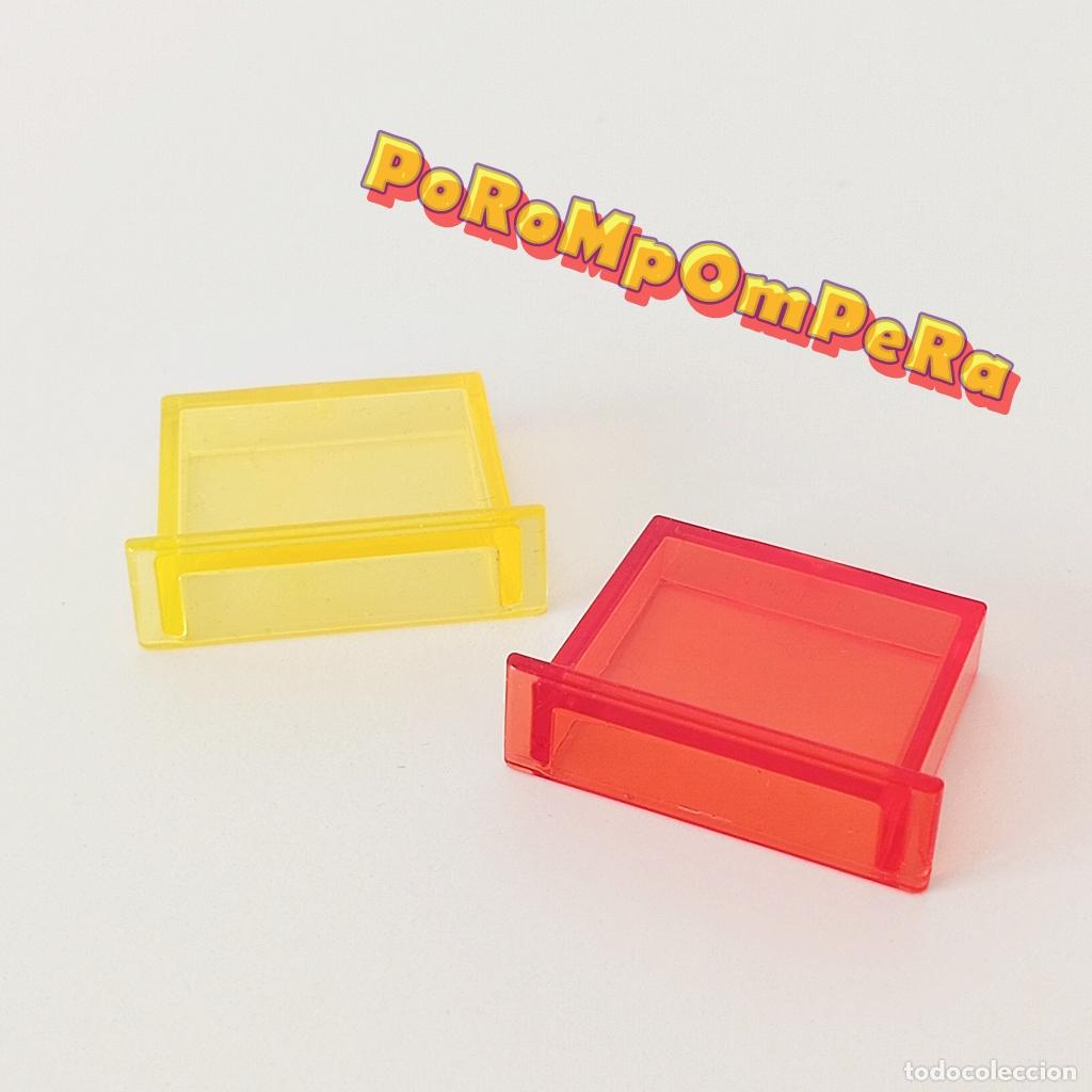 Playmobil: PLAYMOBIL LOTE X2 CONTENEDOR DISPENSADOR GRANIZADO 5555 6672 9080 70251 70558 70966 CG6C