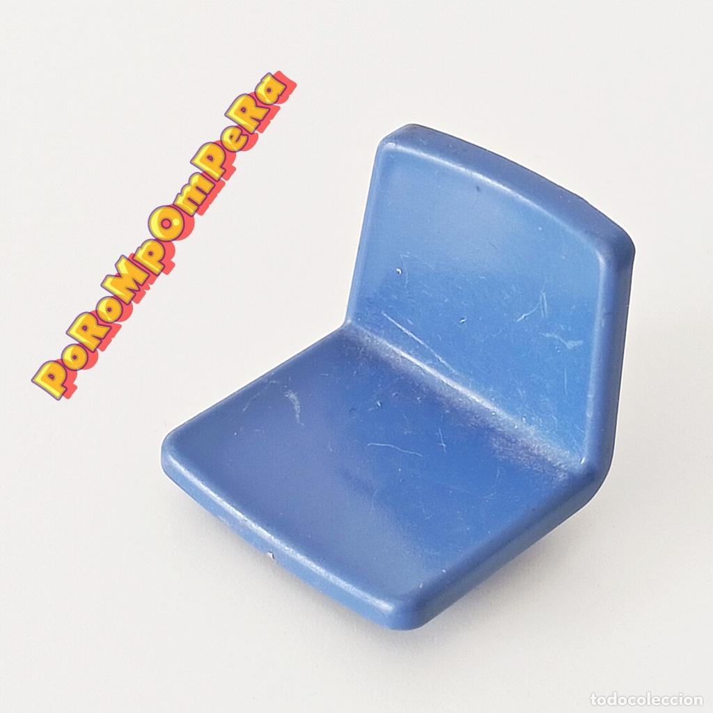 Playmobil: PLAYMOBIL RESPALDO ASIENTO AZUL SILLA - VARIOS SETS DIFERENTES CG6C