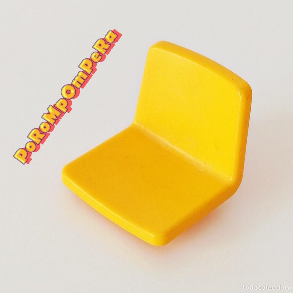Playmobil: PLAYMOBIL RESPALDO ASIENTO AMARILLO SILLA - VARIOS SETS DIFERENTES CG6C