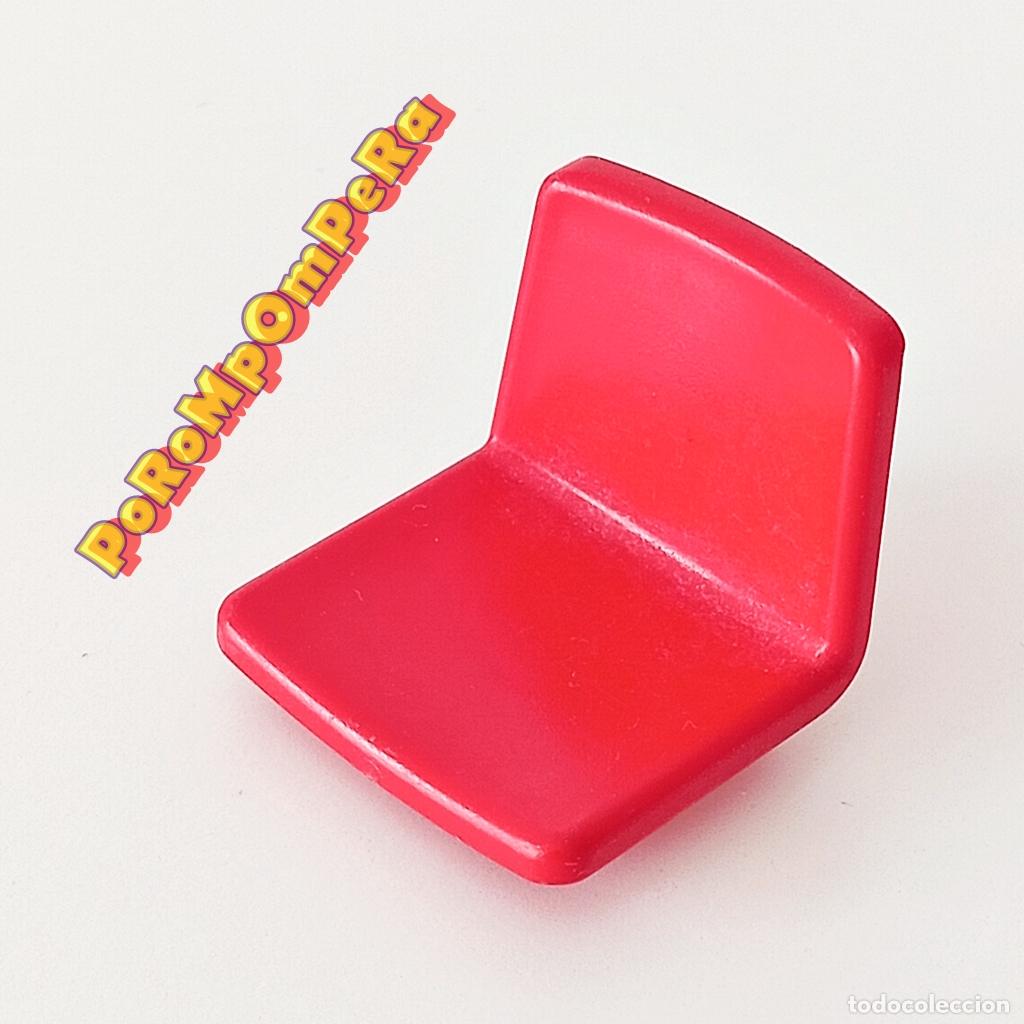 Playmobil: PLAYMOBIL RESPALDO ASIENTO ROJO SILLA - VARIOS SETS DIFERENTES CG6C