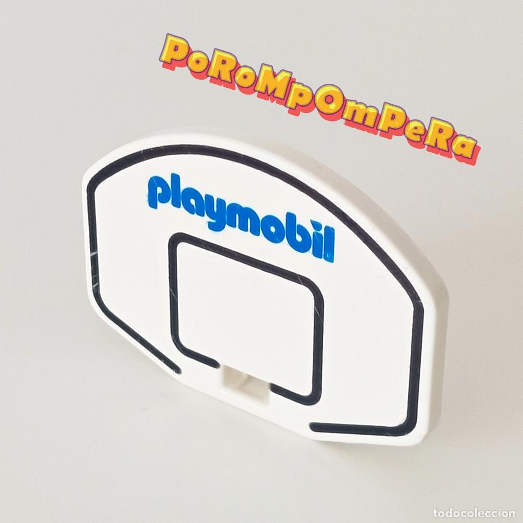 Playmobil: PLAYMOBIL TABLERO DE BALONCESTO SIMILAR 3867 3965 4318 4325 CANASTA BASKET CG6C