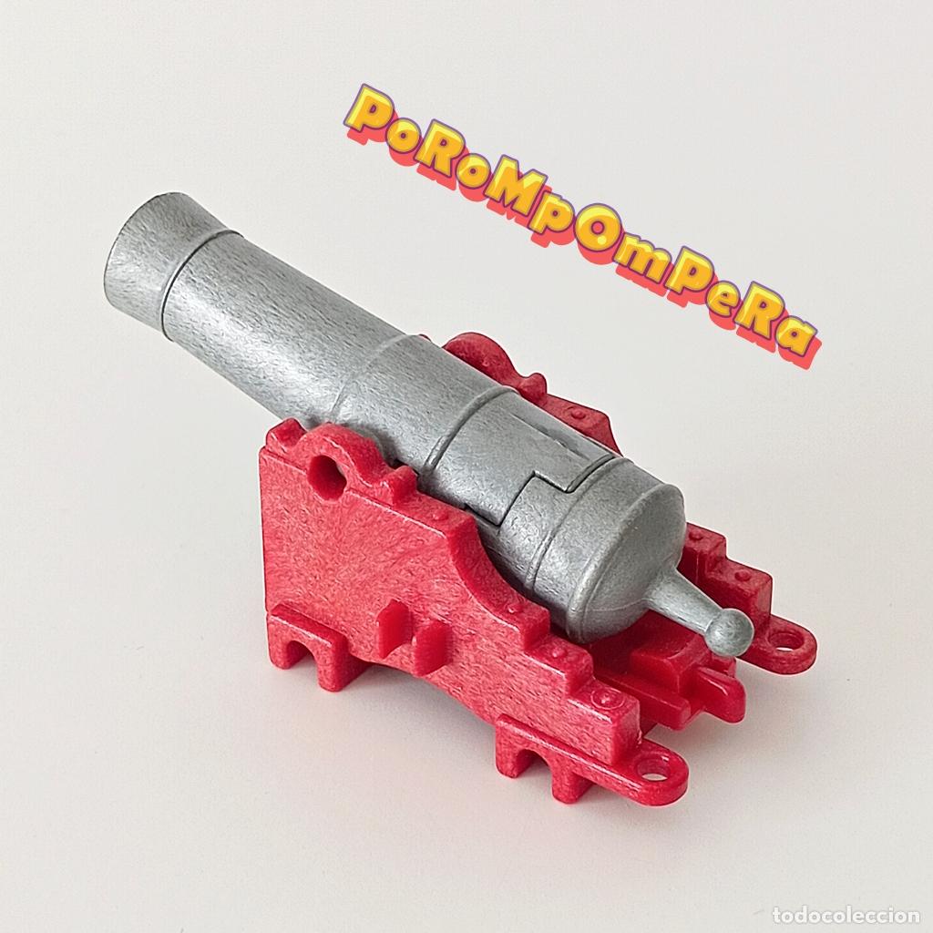 Playmobil: PLAYMOBIL CA&Ntilde;&Oacute;N PLATEADO BASE ROJA BARCO PIRATA - DIFERENTES SETS CG6C