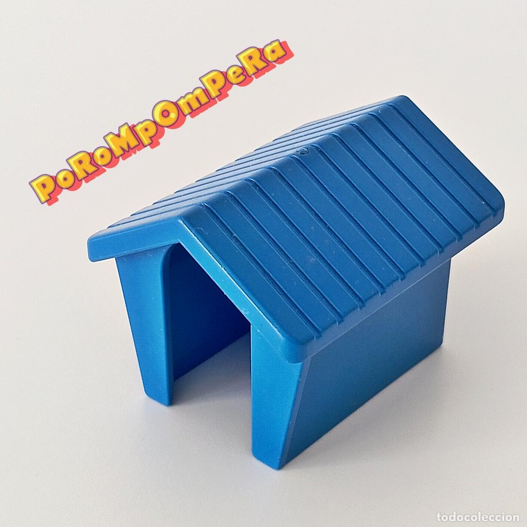 Playmobil: PLAYMOBIL 1 2 3 CASETA PERRO AZUL 123 CG6