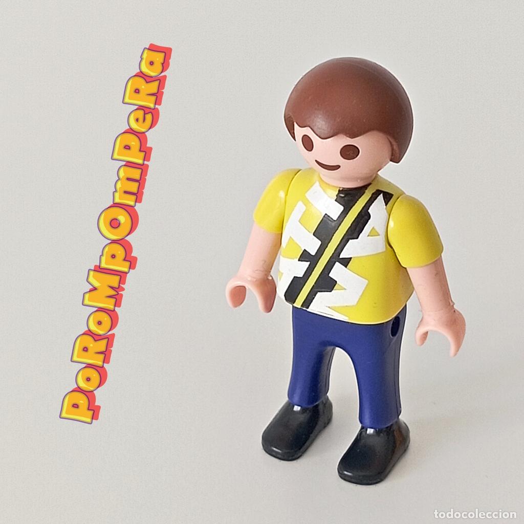 Playmobil: PLAYMOBIL FIGURA NI&Ntilde;O PILOTO 4780 CUSTOM/COMPLETAR INFANTIL CG6D