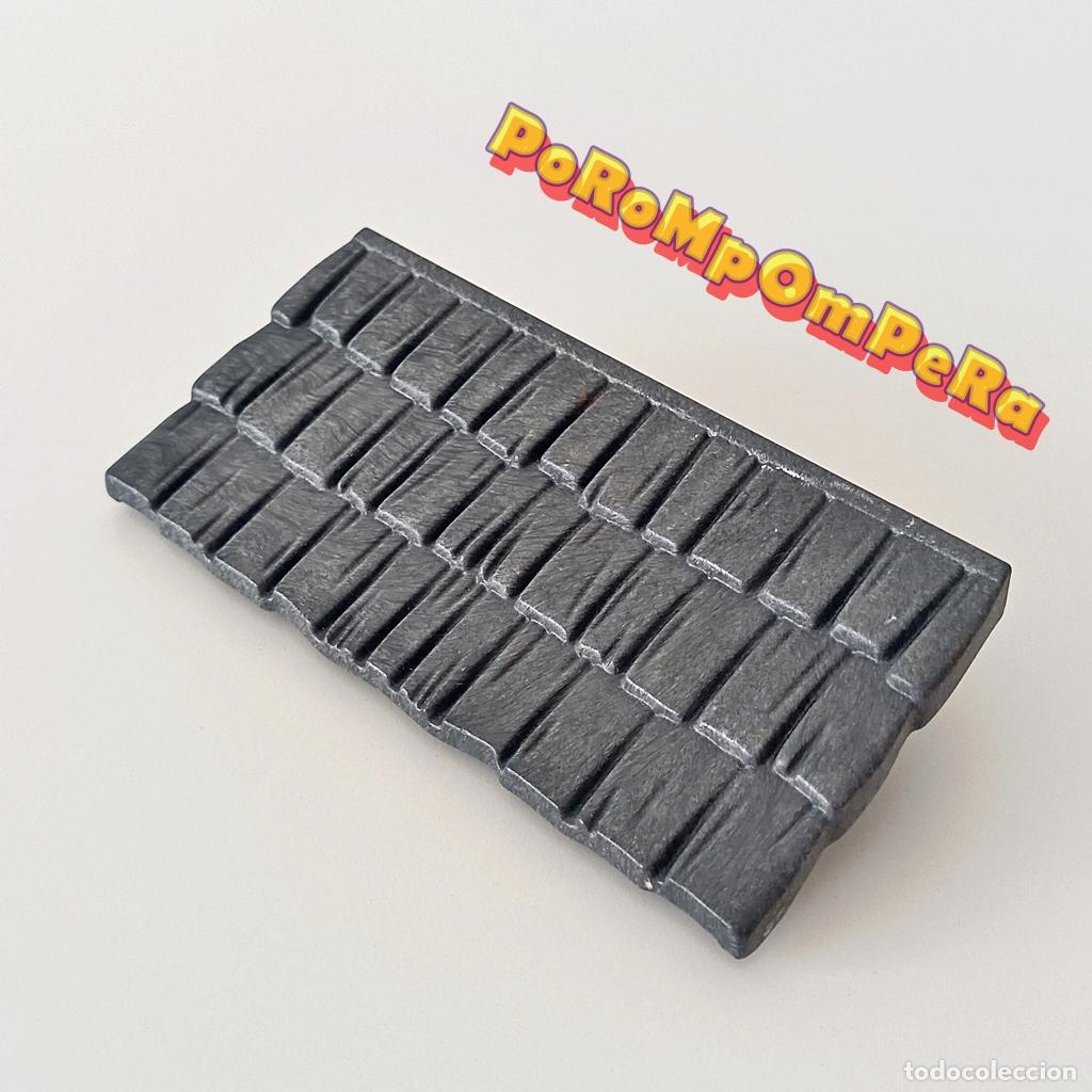 Playmobil: PLAYMOBIL TEJADILLO GRIS OSCURO 9280 TEJADO CG6D