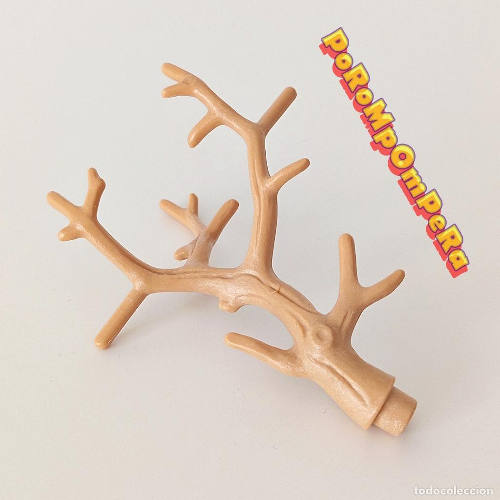 Playmobil: PLAYMOBIL RAMA BEIGE SIMILAR 4056 TRONCO &Aacute;RBOL CG6D