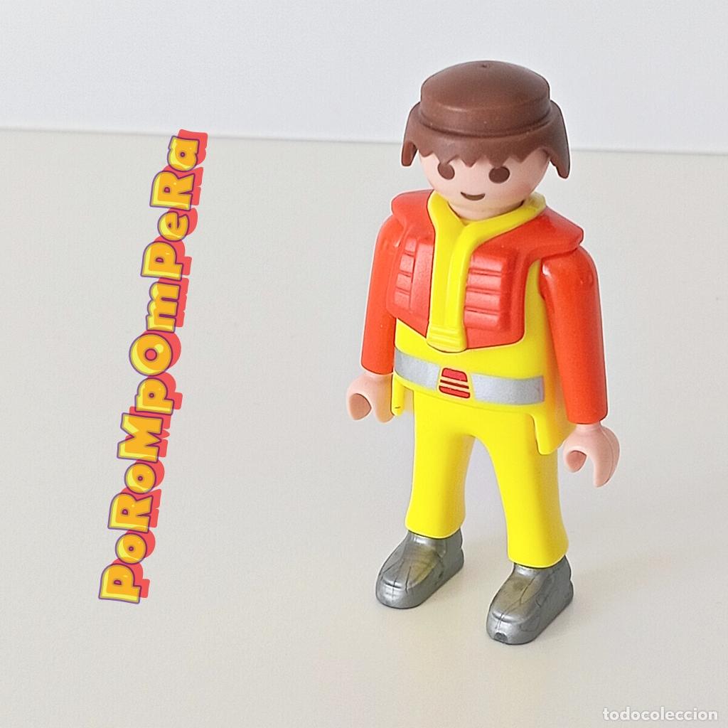 Playmobil: PLAYMOBIL FIGURA PILOTO COCHE 4182 CUSTOM/COMPLETAR BUGGY CARRERA COMPETICI&Oacute;N FK