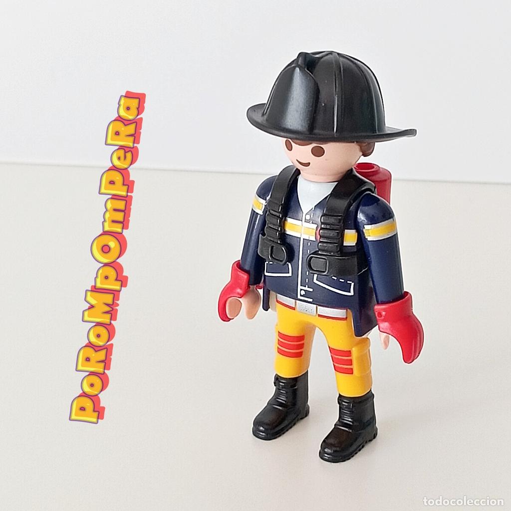 Playmobil: PLAYMOBIL FIGURA BOMBERO CUSTOM/COMPLETAR FK