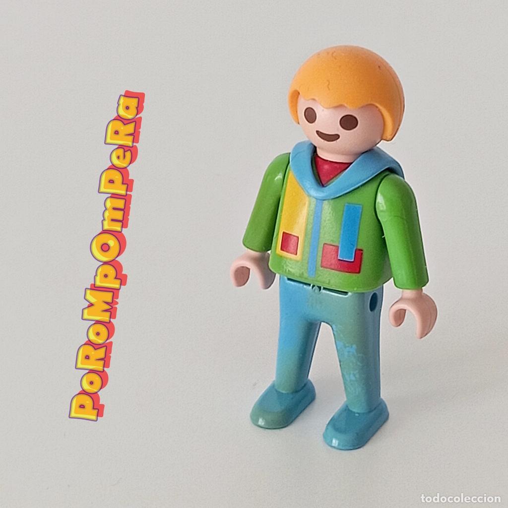 Playmobil: PLAYMOBIL FIGURA NI&Ntilde;O SIMILAR 3634 CUSTOM/COMPLETAR INFANTIL FK