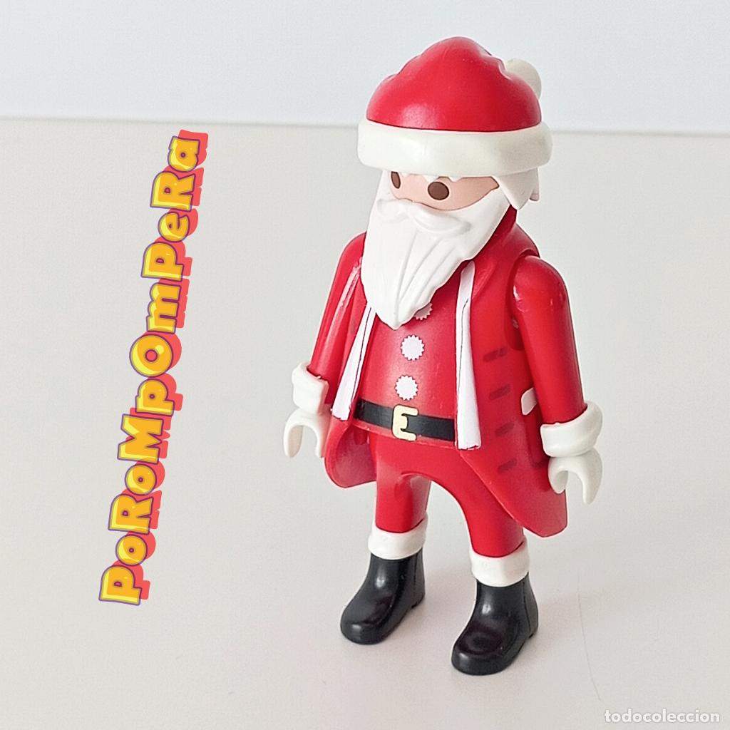 Playmobil: PLAYMOBIL FIGURA SANTA CLAUS 4166 4889 6624 CUSTOM/COMPLETAR PAP&Aacute; NOEL NAVIDAD FK