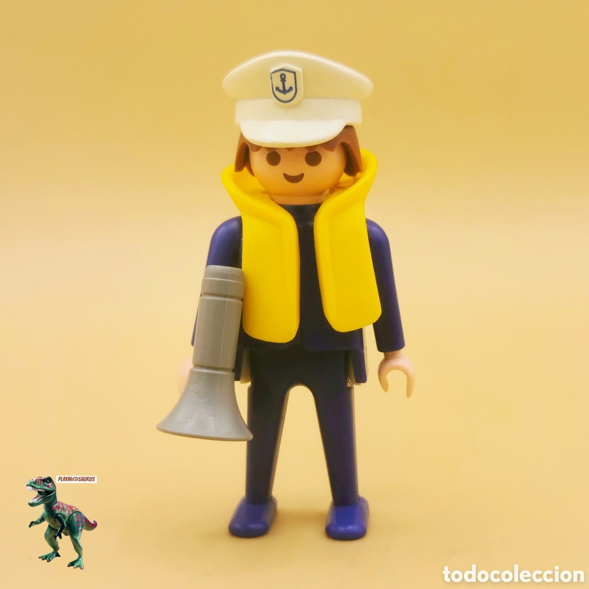 Playmobil: Playmobil figura marinero patrullera policia barco guardia costera guardacostas tripulante 3599