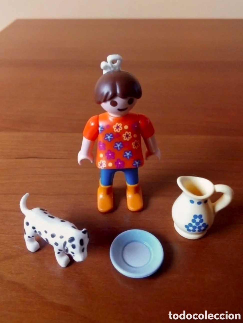 Playmobil: Ni&ntilde;a con cachorro de dalmata - Playmobil