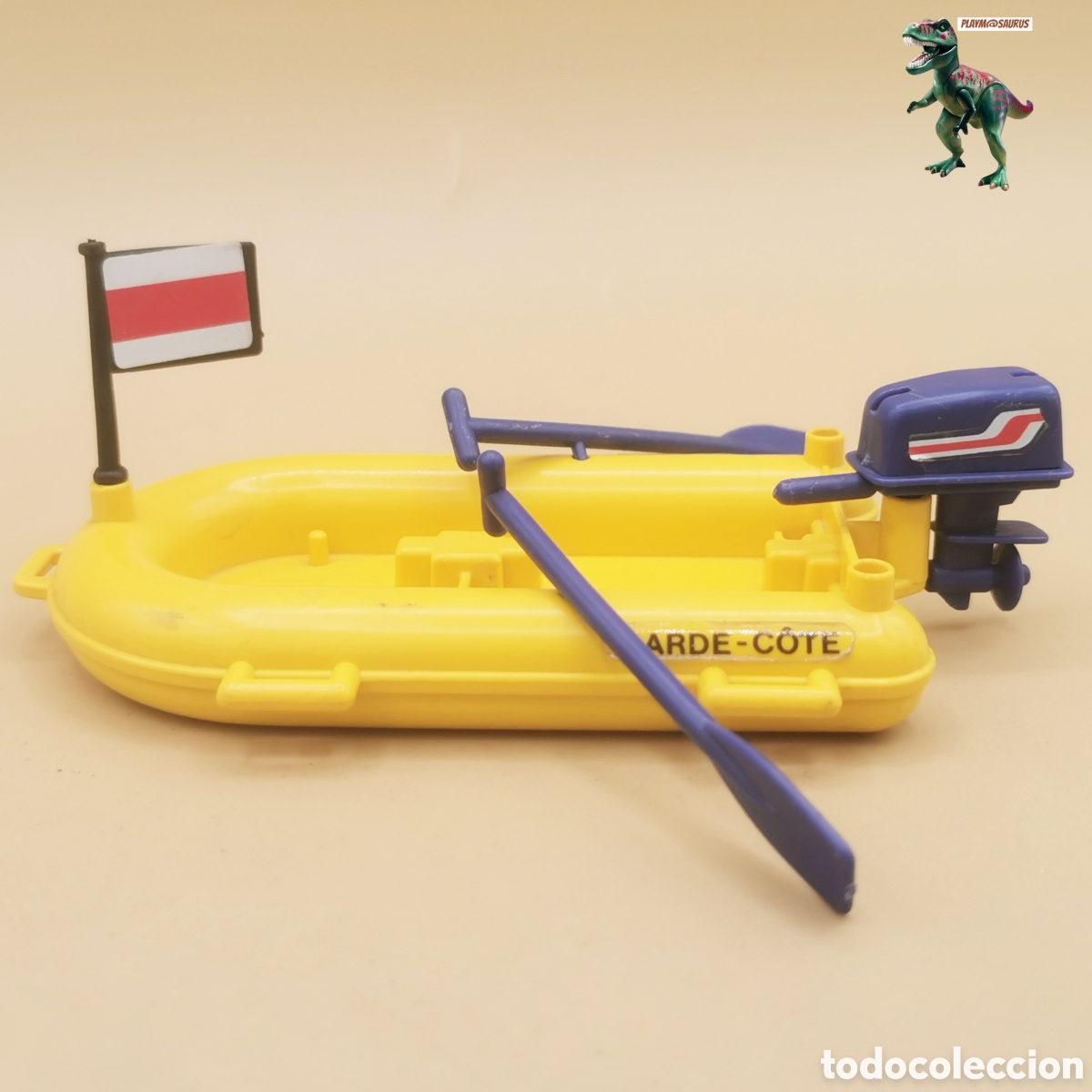 Playmobil: Playmobil 3599 zodiac lancha rapida patrullera policia barco guardacostas barca goma