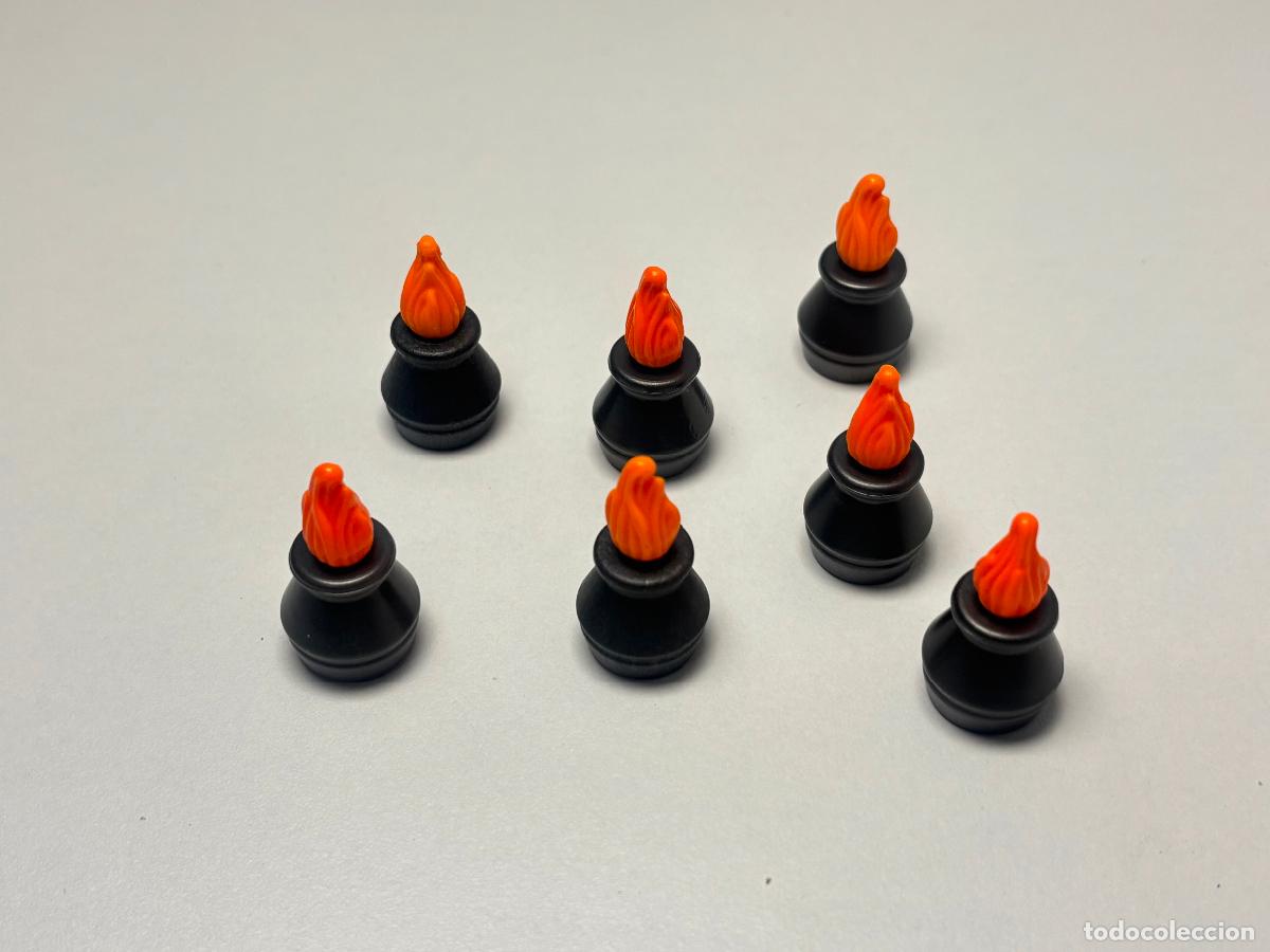 Playmobil: Playmobil lote llama con recipiente proyectil