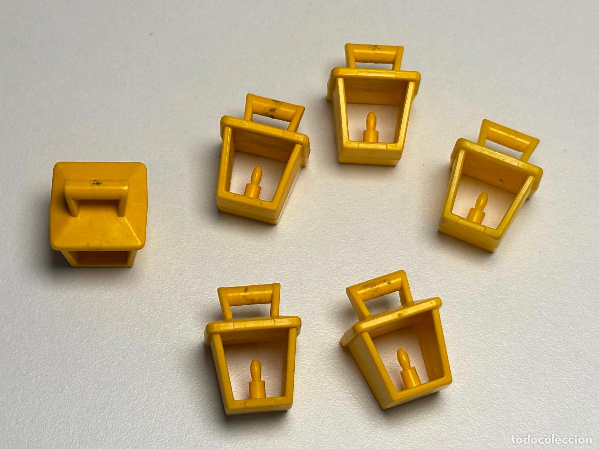 Playmobil: Playmobil lote farolillo amarillo casa medieval