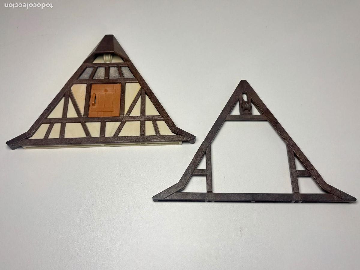 Playmobil: Playmobil lote pared y marco tejado Lateral casa medieval