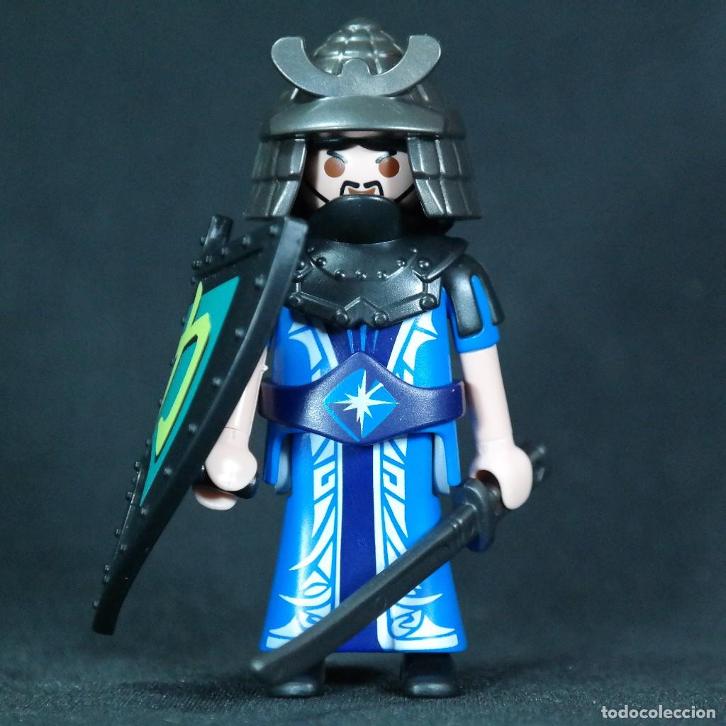 Playmobil: Playmobil samurai con escudo ☼