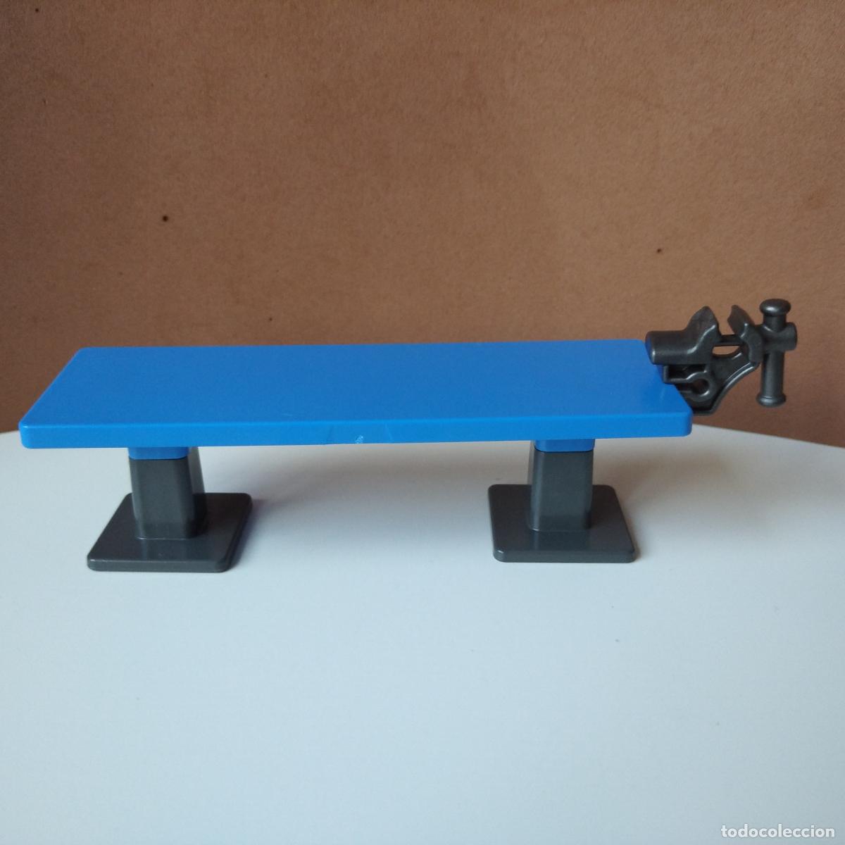 Playmobil: PLAYMOBIL MESA DE TRABAJO CON TORNILLO GRANJA CONSTRUCION OBRAS CIUDAD