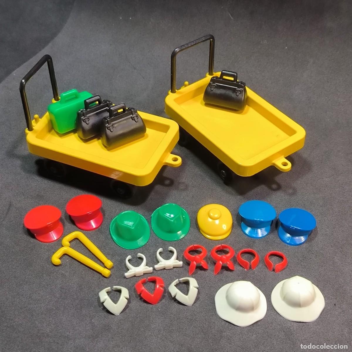 Playmobil: Playmobil dos carritos con accesorios ☼