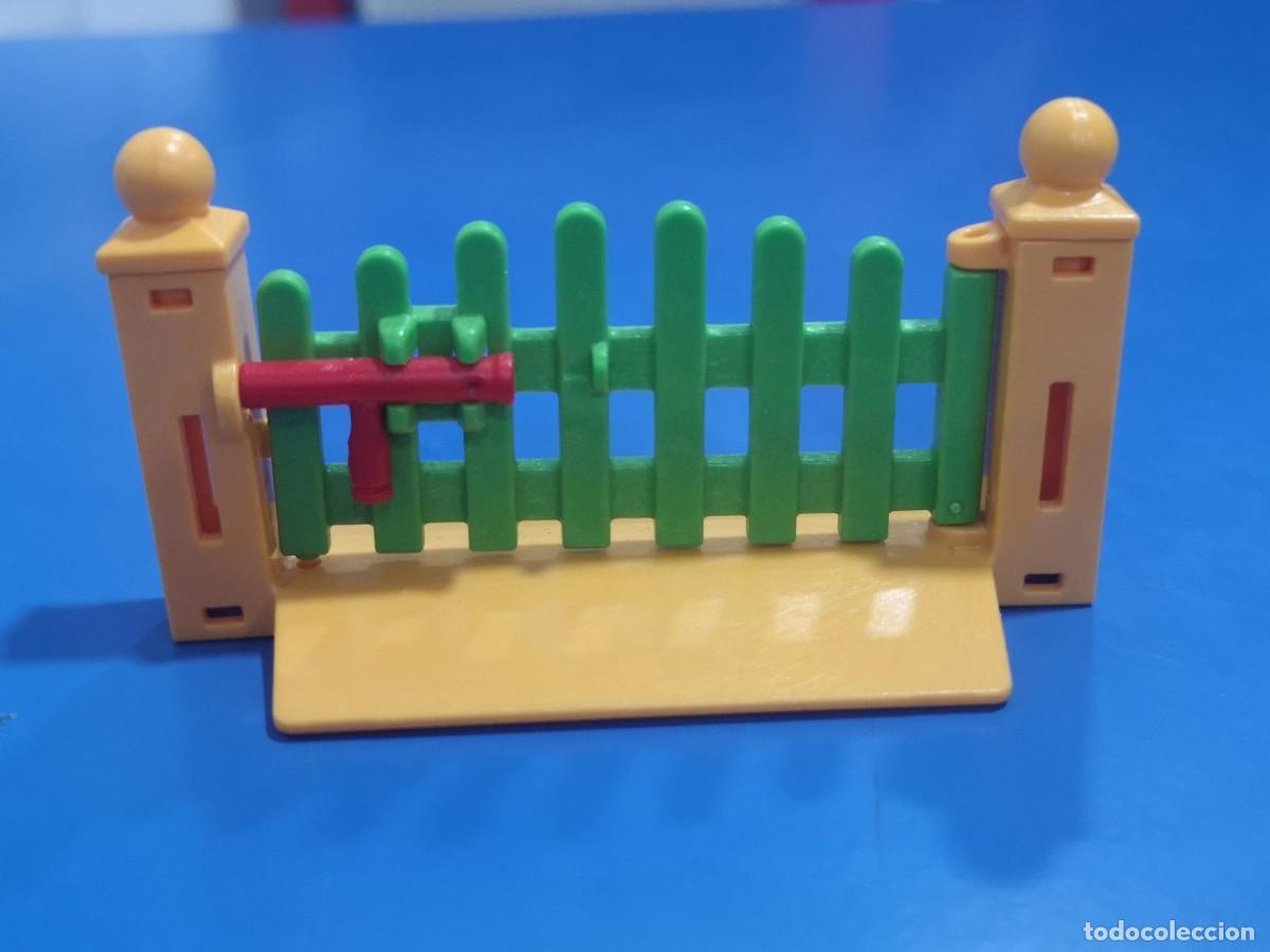 Playmobil: Playmobil 5568 puerta entrada parque juegos valla cerrojo