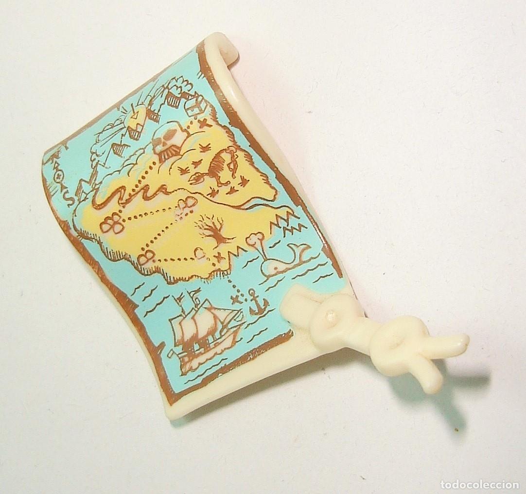 Playmobil: ACCESORIO PLAYMOBIL MAPA TESORO PIRATA LOTE 263