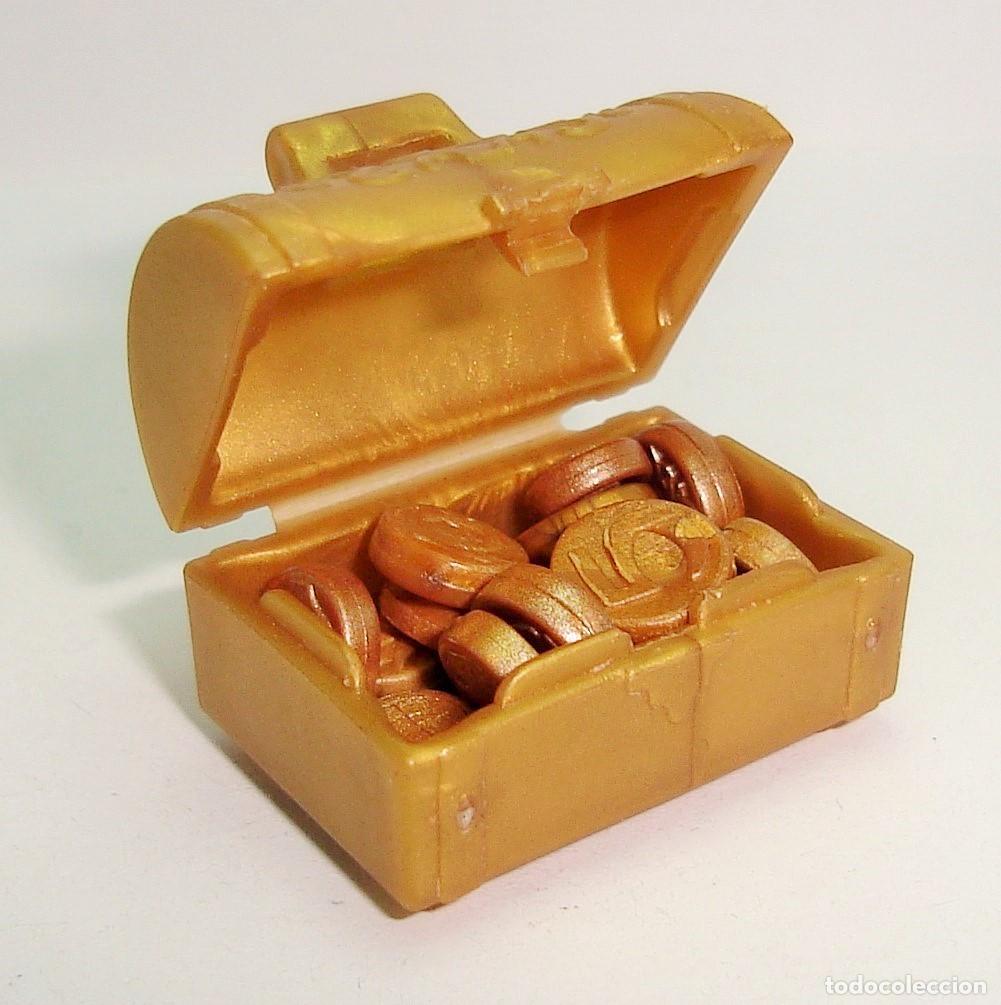 Playmobil: ACCESORIO PLAYMOBIL COFRE CON MONEDAS LOTE 264