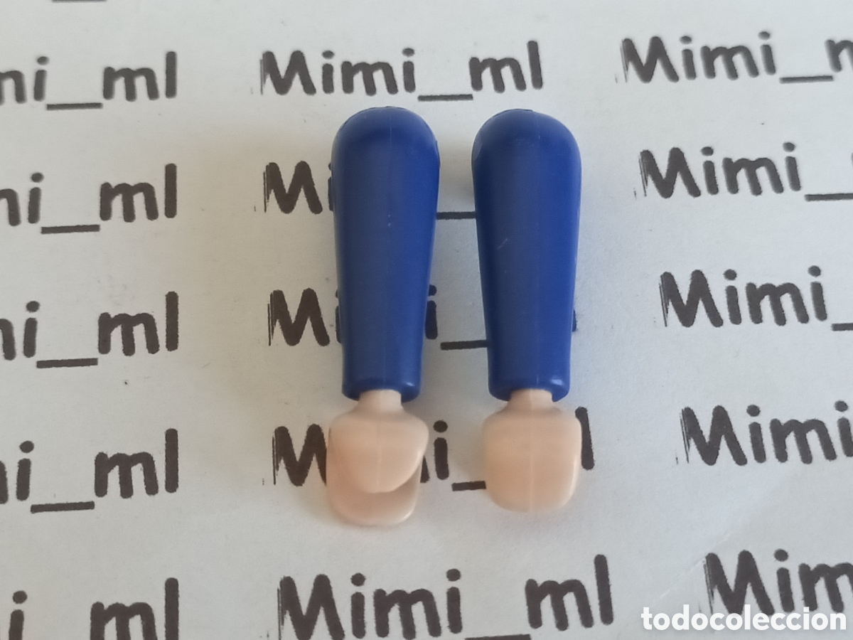 Playmobil: Playmobil brazos azul marino hombre mujer western oeste recambios figuras