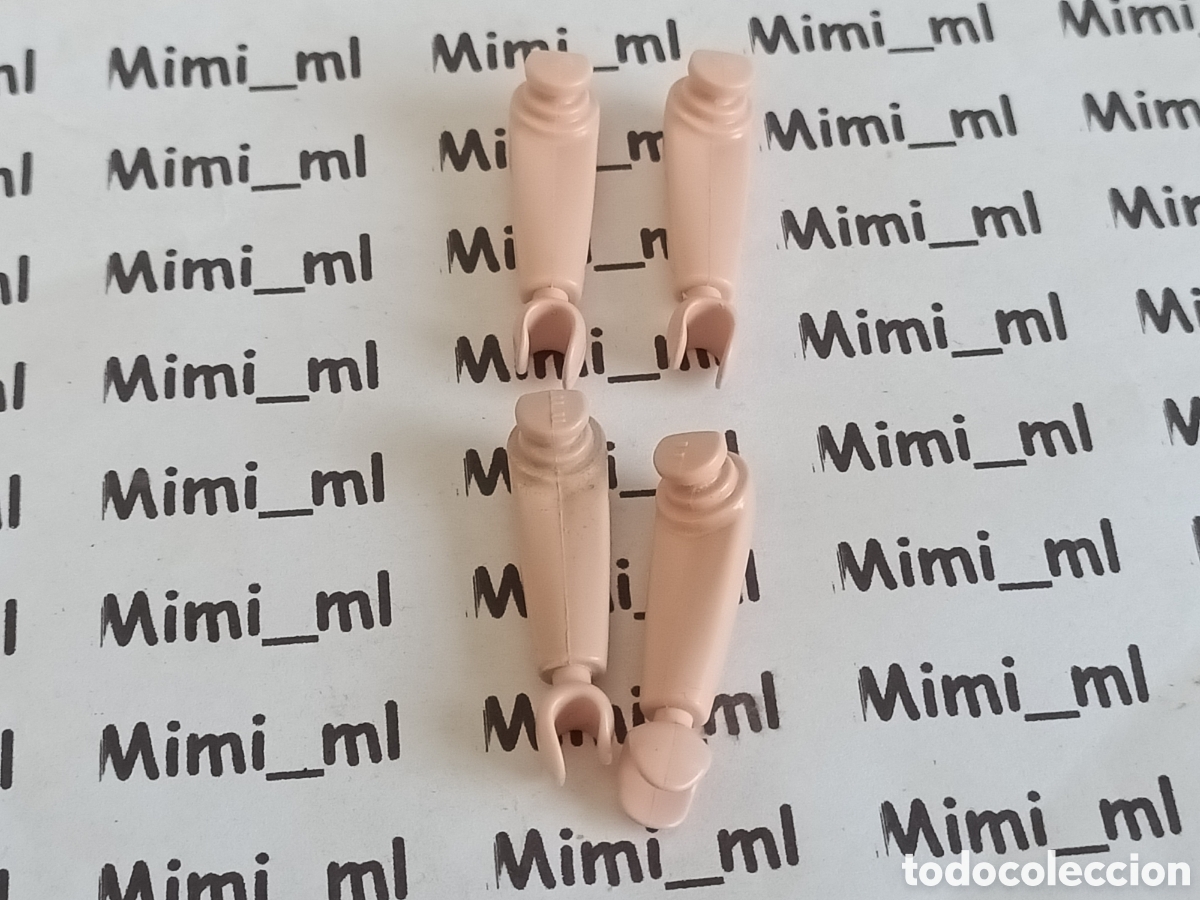 Playmobil: Playmobil 2 pares brazos carne hombre mujer vikingo medieval recambios figuras