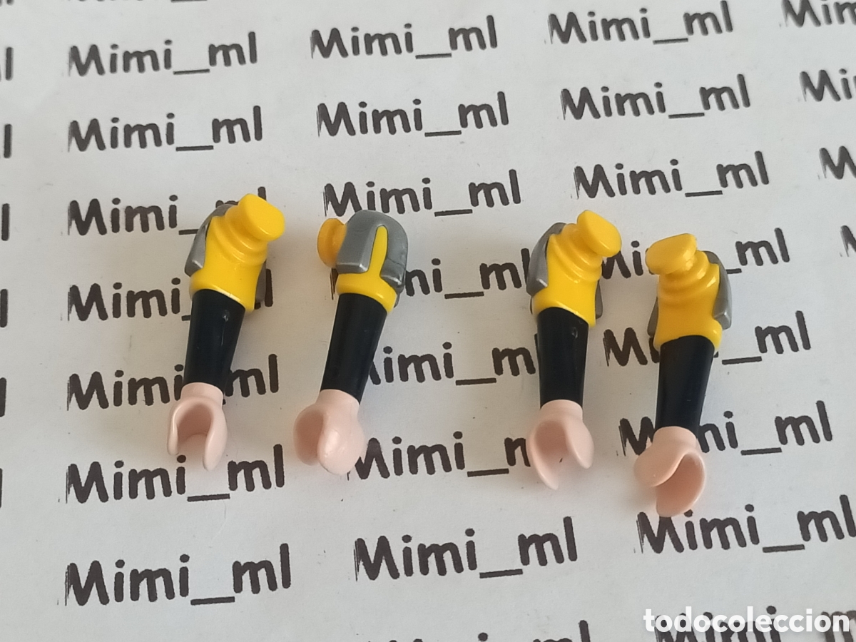 Playmobil: Playmobil 2 pares brazos medieval recambios figuras