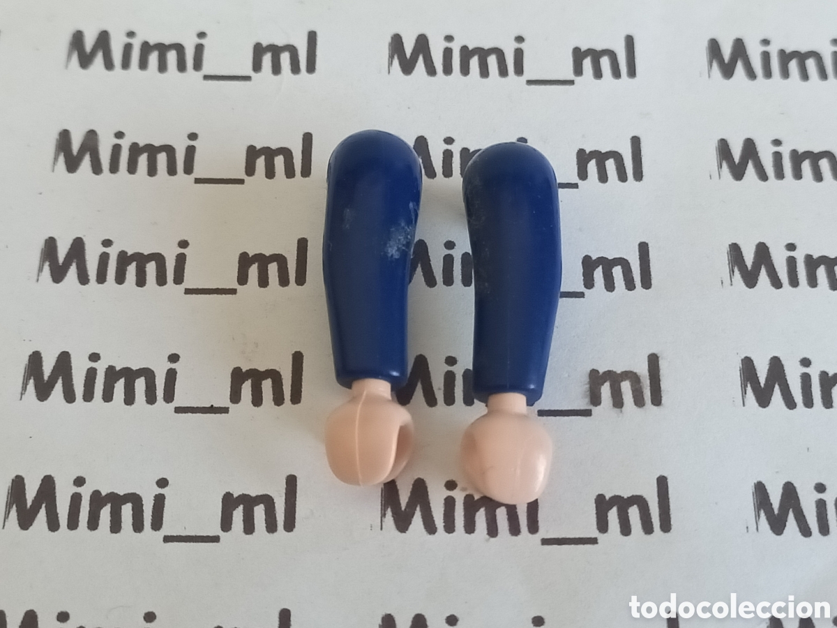 Playmobil: Playmobil brazos azul marino mujer recambios figuras
