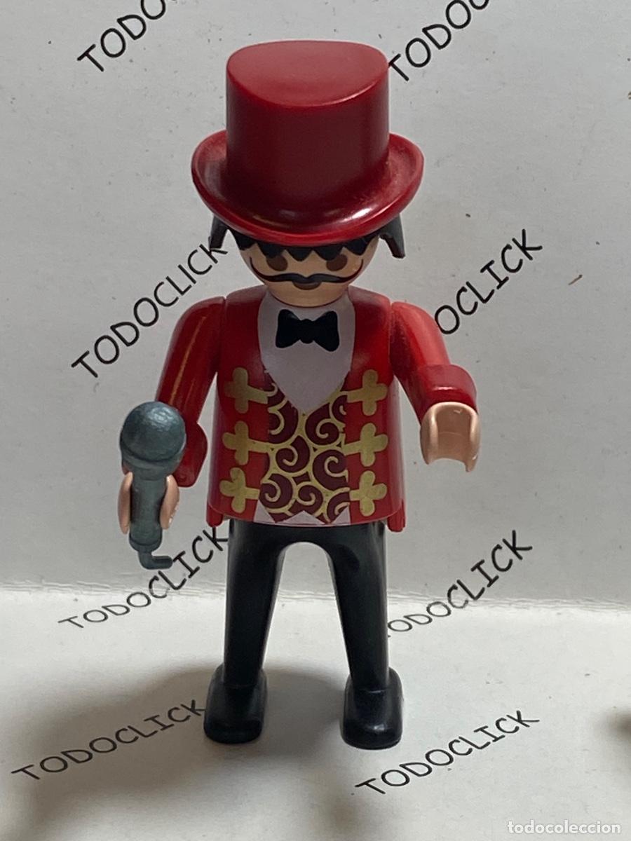 Playmobil: Playmobil figura presentador circo (pedido m&iacute;nimo)5&euro;)