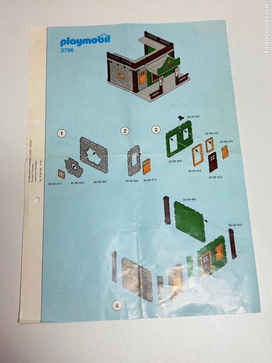 Playmobil: Playmobil 3786 instrucciones oficina