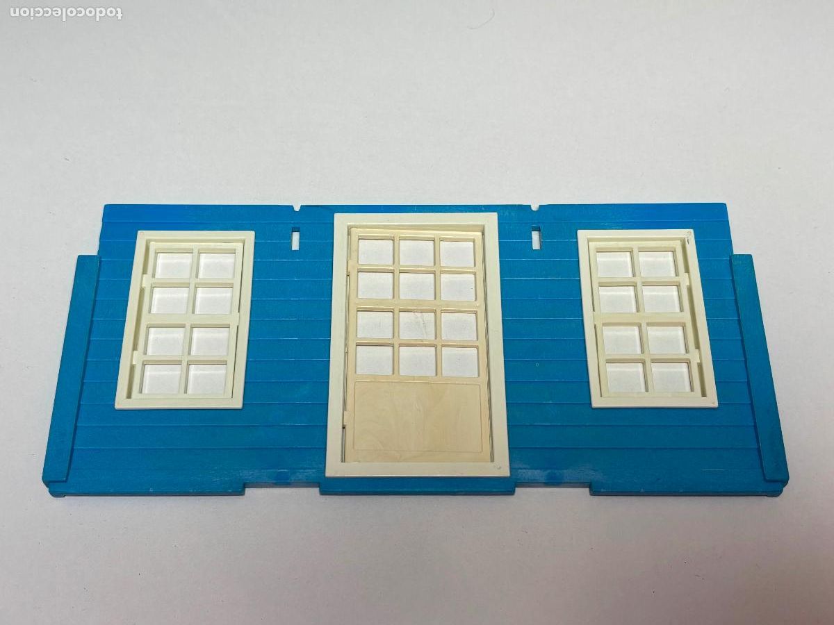 Playmobil: Playmobil 3421 pared con ventanas hotel banco oeste