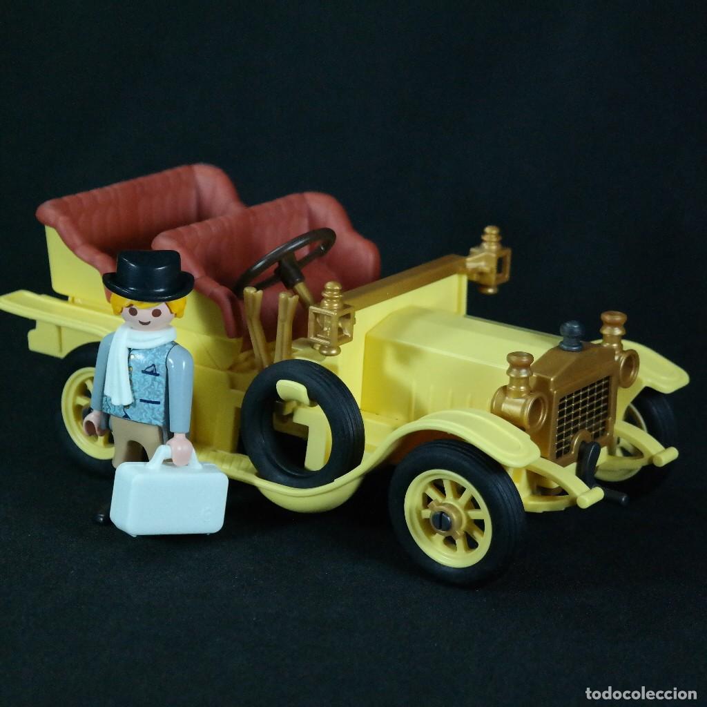 Playmobil: Playmobil auto victoriano con caballero ☼