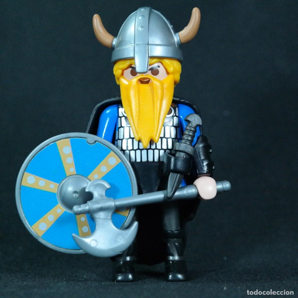 Playmobil: Playmobil vikingo con capa negra ☼