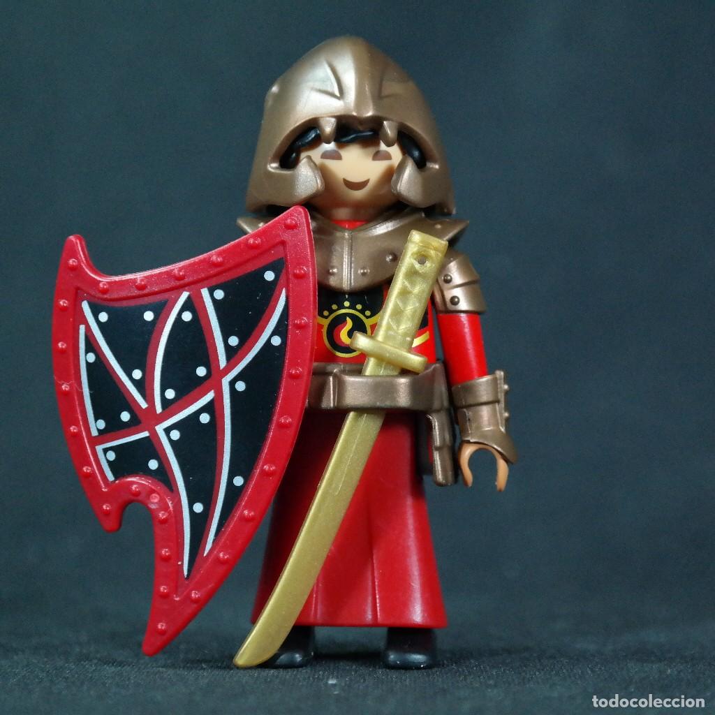 Playmobil: Playmobil samurai con escudo ☼