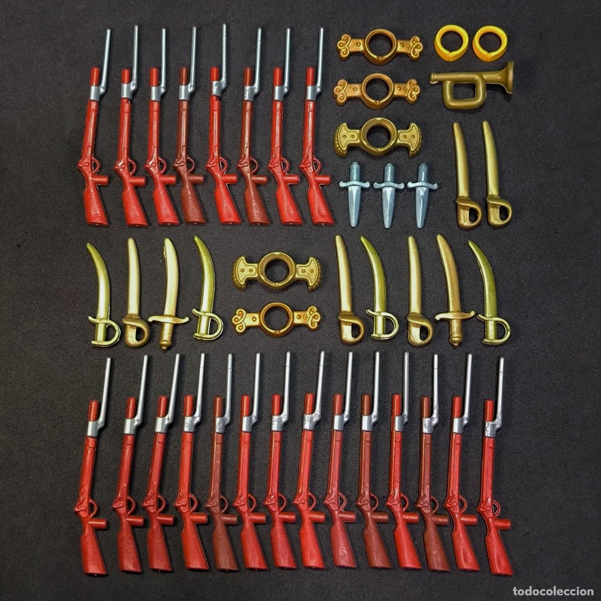 Playmobil: Playmobil rifles con bayonetas soldados armas ☼