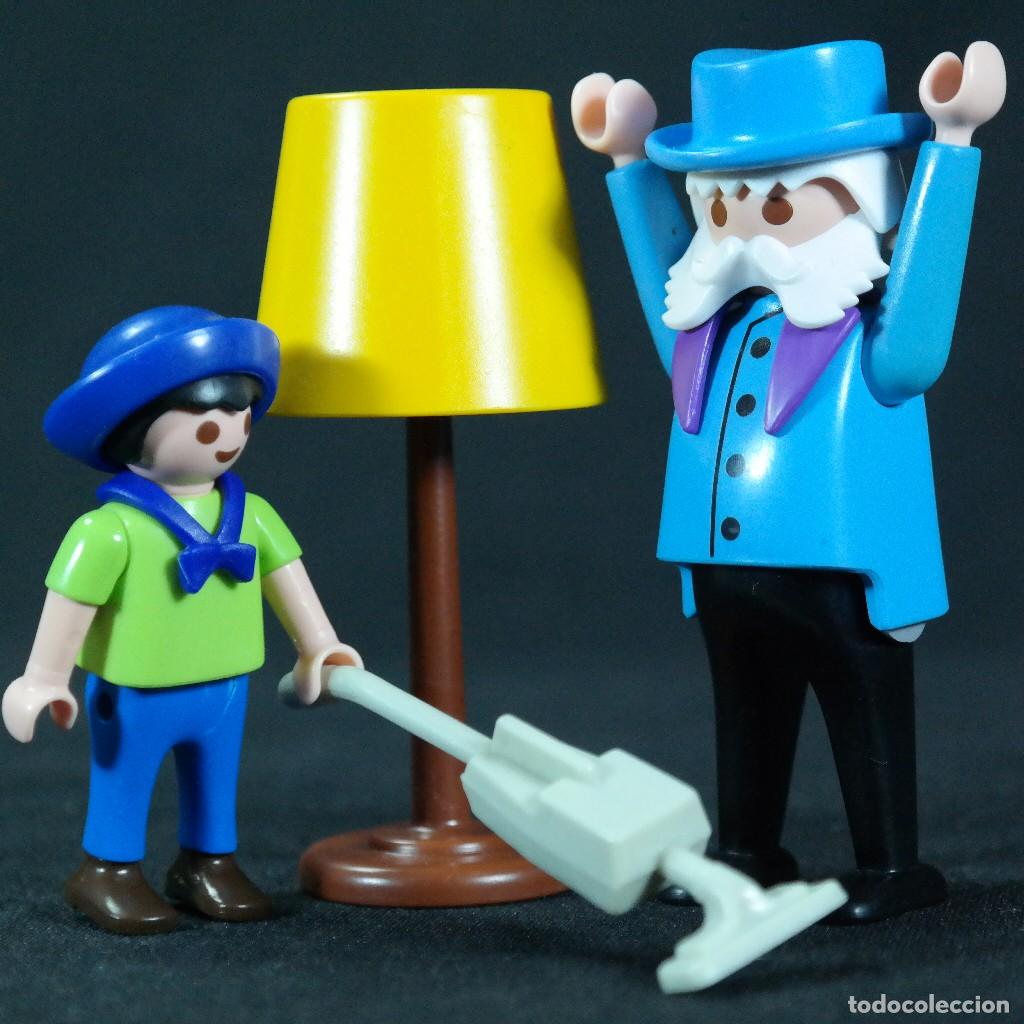 Playmobil: Playmobil abuelo con ni&ntilde;o ☼