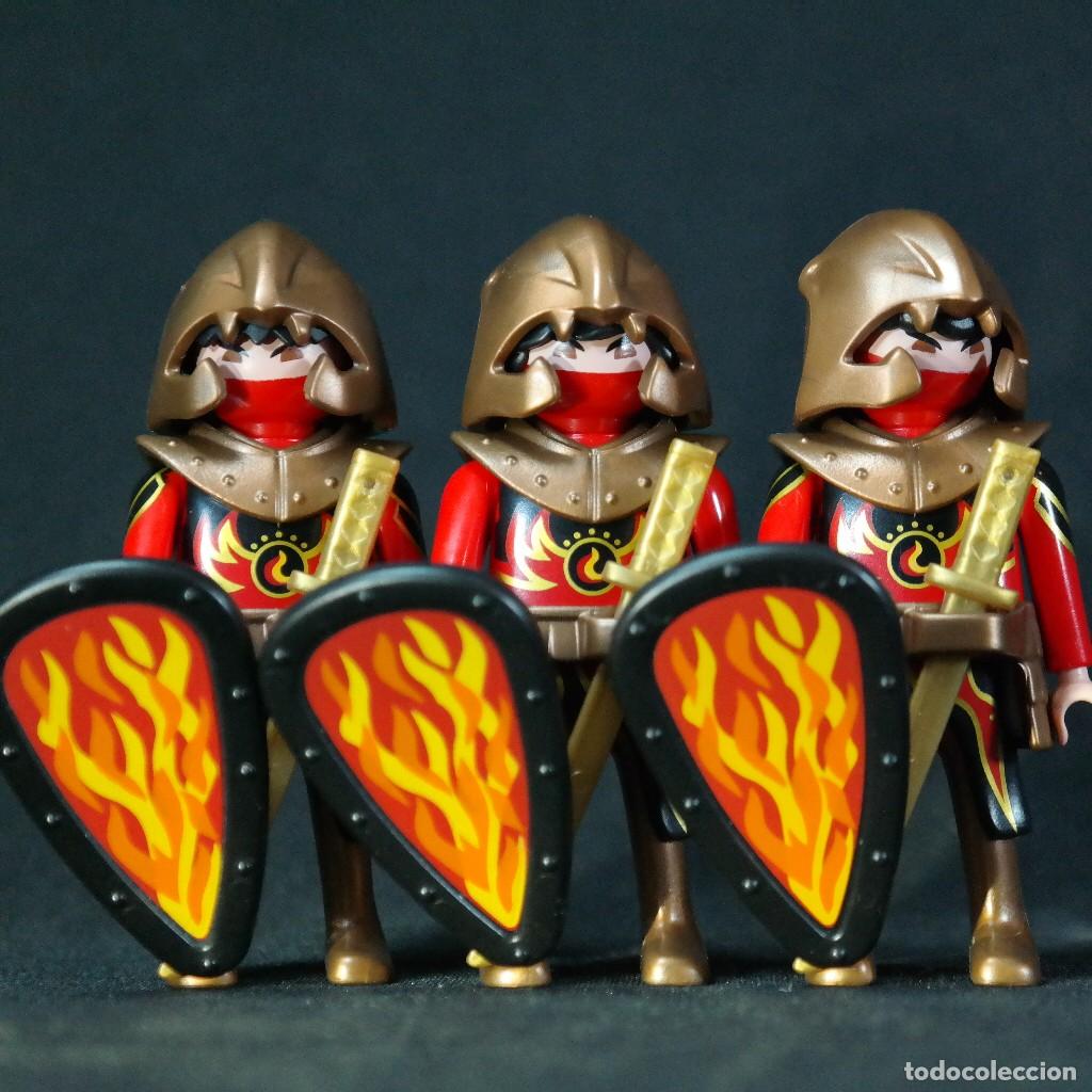 Playmobil: Playmobil tres guerreros orientales ☼